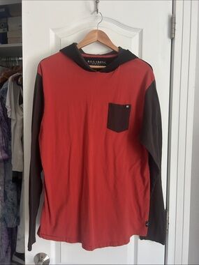 Mens Billabong tee hoodie